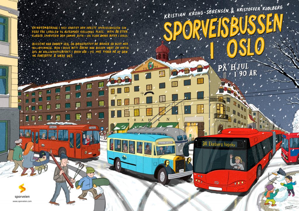 Sporveisbussen i Oslo – På hjul i 90 år, Sporveien 2017